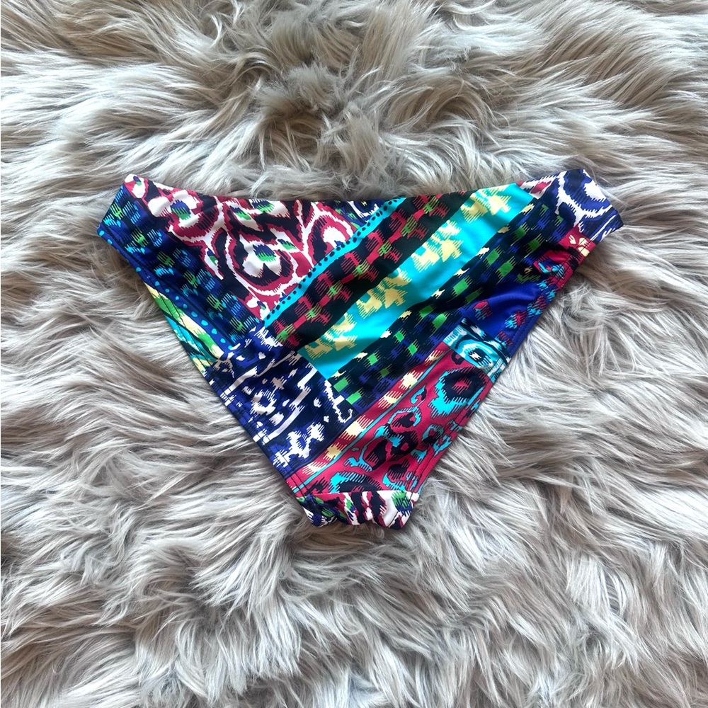 Swim Systems Multicolored Pattern Bikini Bottom - image 5